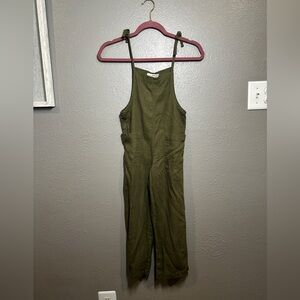 Vanilla Star Olive Green Kids One Piece